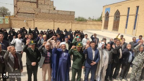 تقدیر و تشکر مردم شهید پرور تیتکانلو از سپاه پاسداران جمهوری اسلامی ایران و رهبر انقلاب اسلامی