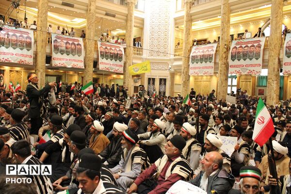 مراسم گرامیداشت شهدای استان چهارمحال و بختیاری در جنگ رمضان