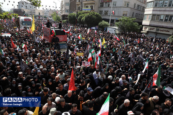 تشییع شهدای اقتدار در تهران - 2