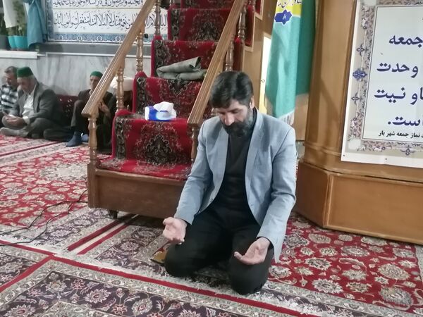 محفل انس با قرآن کریم در مسجد جامع شهر بار نیشابور 