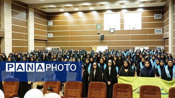 مراسم جشن روز دختر به‌مناسبت ولادت با سعادت حضرت معصومه(س) در شهر ساوه 