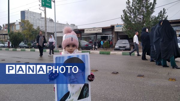  راهپیمائی ۱۳ آبان در شهرستان هلیلان 