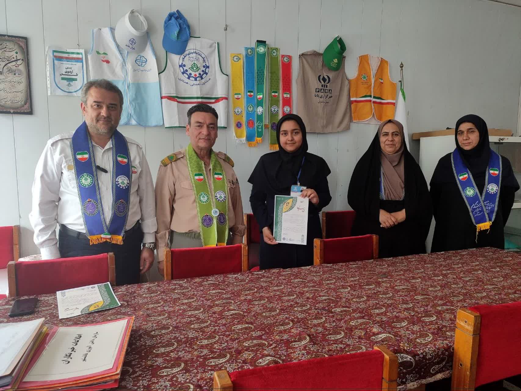 حضور ارزیابان کشوری سازمان دانش‌آموزی در مدارس قائمشهر