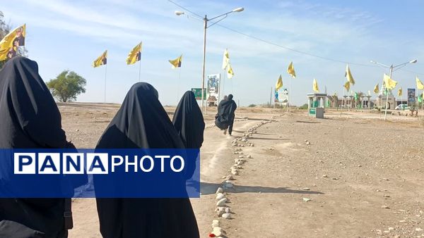 بازدید دختران استان گلستان از مناطق جنگ ۸ ساله دفاع مقدس در سفر راهیان نور