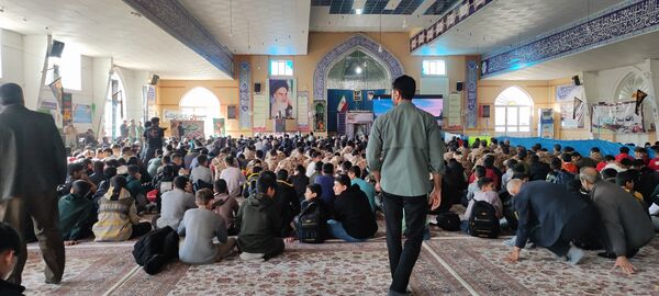 برگزاری همایش بزرگ بسیج در مصلی امام خامنه‌ای شیروان