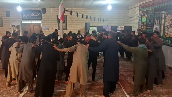 مراسم عاشورای حسینی در شهرستان قلعه‌گنج