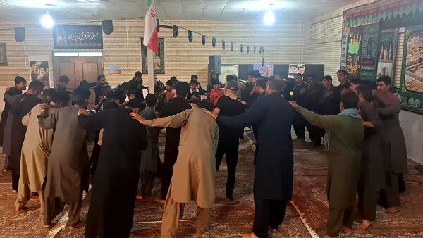 مراسم عاشورای حسینی در شهرستان قلعه‌گنج