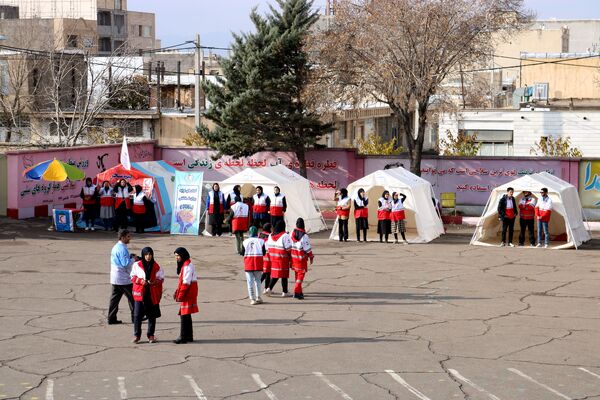 برنامه متمرکز مانور سراسری زلزله در زنجان
