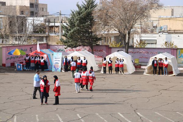 برنامه متمرکز مانور سراسری زلزله در زنجان