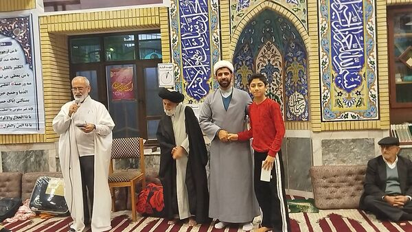 مراسم معنوی اعتکاف در گلوگاه 