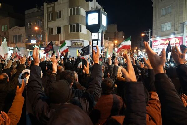 تجمع سوگواران رهبر شهید انقلاب و محکومیت حملات آمریکایی صهیونی در کهریزک