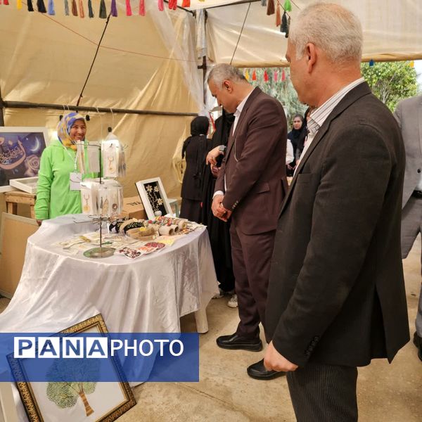  بازارچه صنایع‌دستی و مشاغل خانگی افتتاح شد