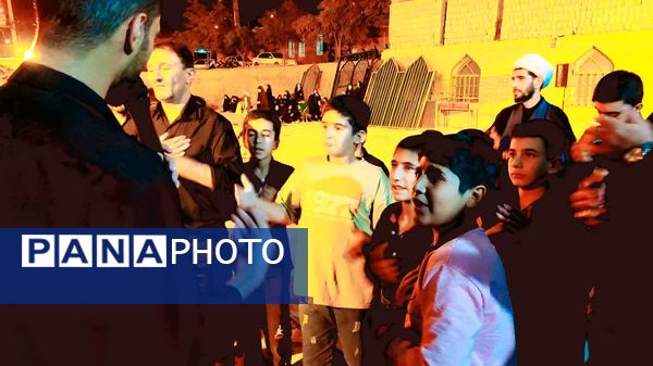 مراسم عزاداری و سینه‌زنی شب دوم محرم در شهرستان مارگون