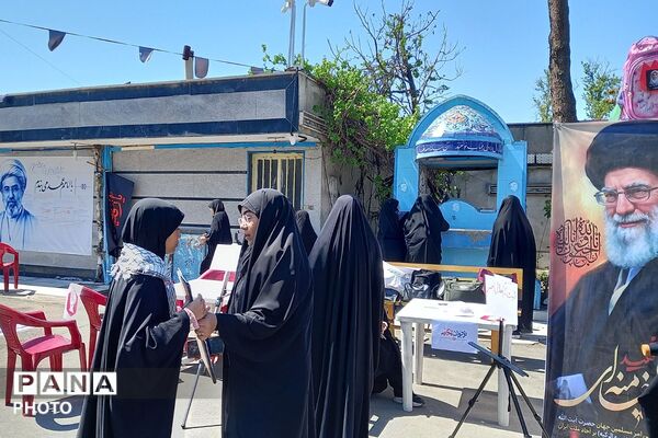 برپایی غرفه فرهنگی، هنری، مشاوره و سلامت 