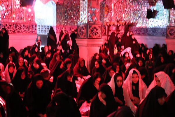عزاداری ابا عبدالله الحسین (ع)  در امامزاده سید عباس در بجنورد 