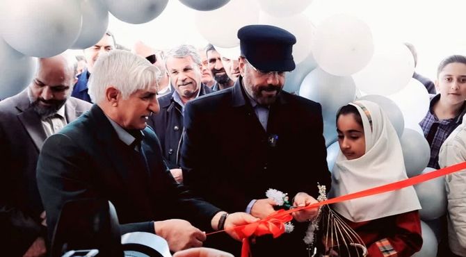 افتتاح مدرسه ۱۲ کلاسه آیت‌الله غفاری در سرچهان