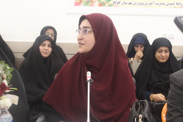 آیین تکریم و معارفه مدیر آموزش و پرورش گلوگاه 