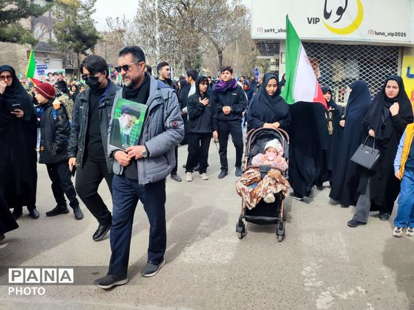 قاب پانا میزبان راهپیمایی روز قدس در شهرستان نیشابور 