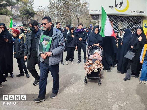 قاب پانا میزبان راهپیمایی روز قدس در شهرستان نیشابور 
