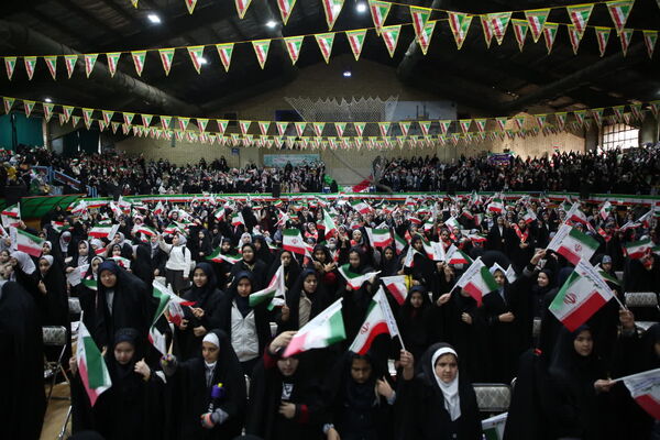 جلوه‌هایی از همایش «دختران حاج قاسم» در قم