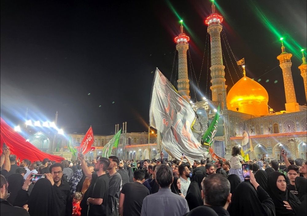  قم در سوگ حضرت معصومه(س)