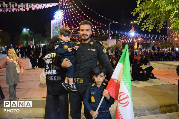 مهمانی بزرگ خیابانی عید سعید غدیر خم در فارسانِ 