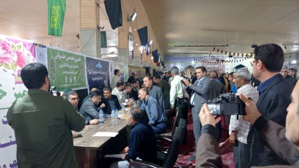 حضور چهره‌های قضایی کهگیلویه و بویراحمد در مصلی یاسوج 