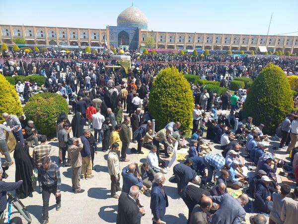 راهپیمایی روز قدس با حضور پرشور مردم اصفهان 