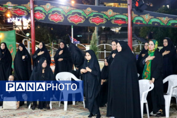 مراسم عزاداری و روضه خوانی سالار شهیدان به میزبانی ناحیه 4 شیراز