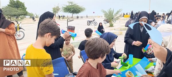کانون پرورش فکری کودکان و نوجوانان بندرعباس در سوگ رهبر شهید