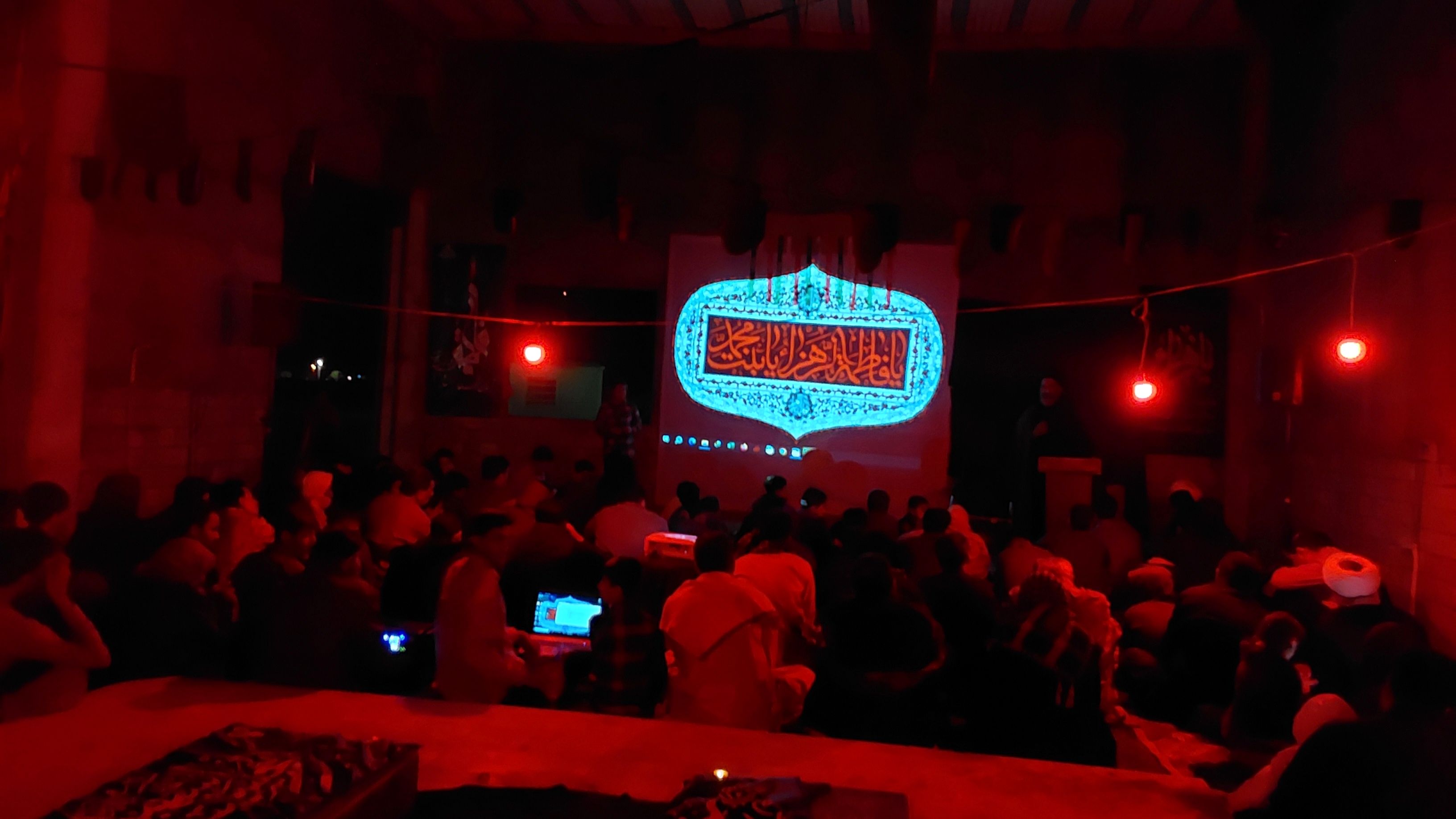 عزاداری شب شهادت حضرت زهرا(س) در گلزار شهدای گمنام چاه‌دادخدا