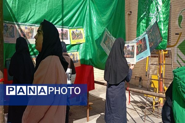  جشن نیمه شعبان در آموزشگاه شهید مجید دهنوی نیشابور 