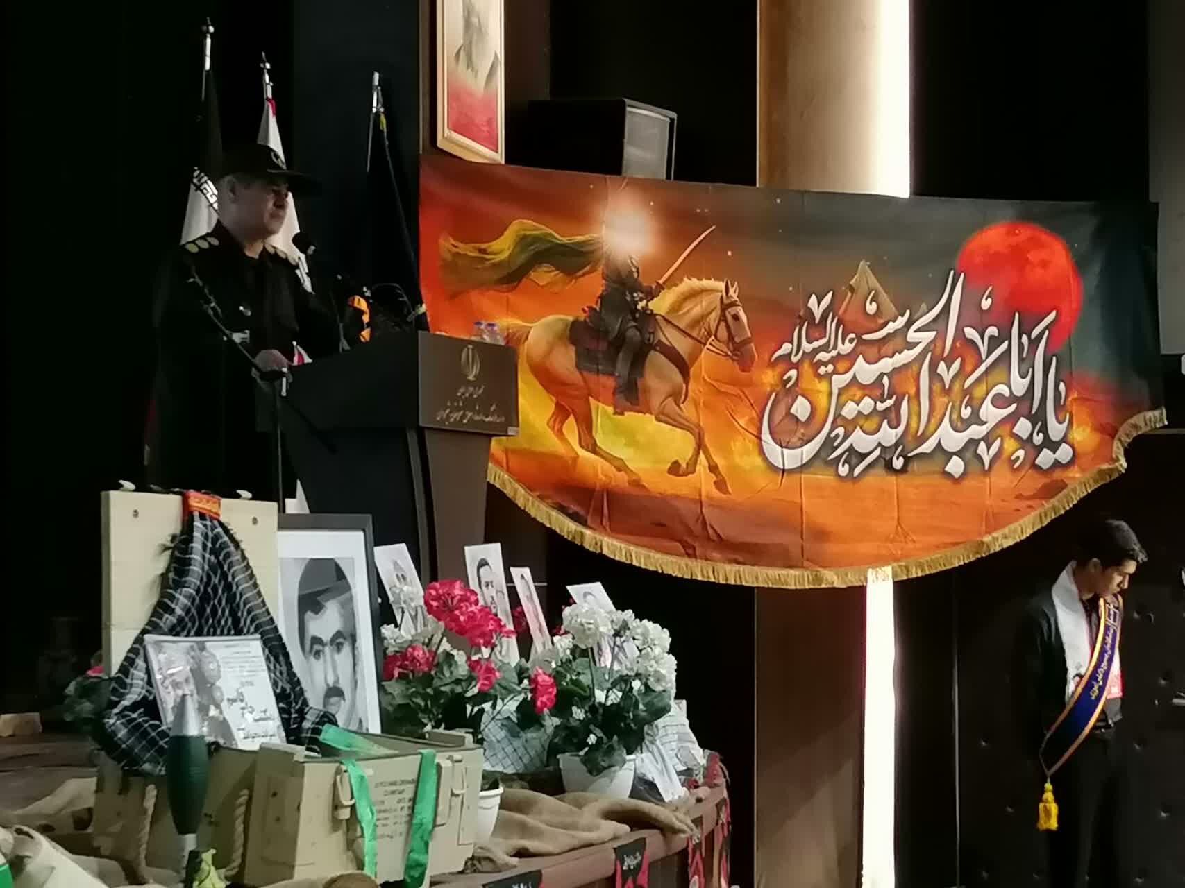 برگزاری یادواره شهدای فرهنگی و دانش‌آموزی در سالن غدیر شهرستان شیروان