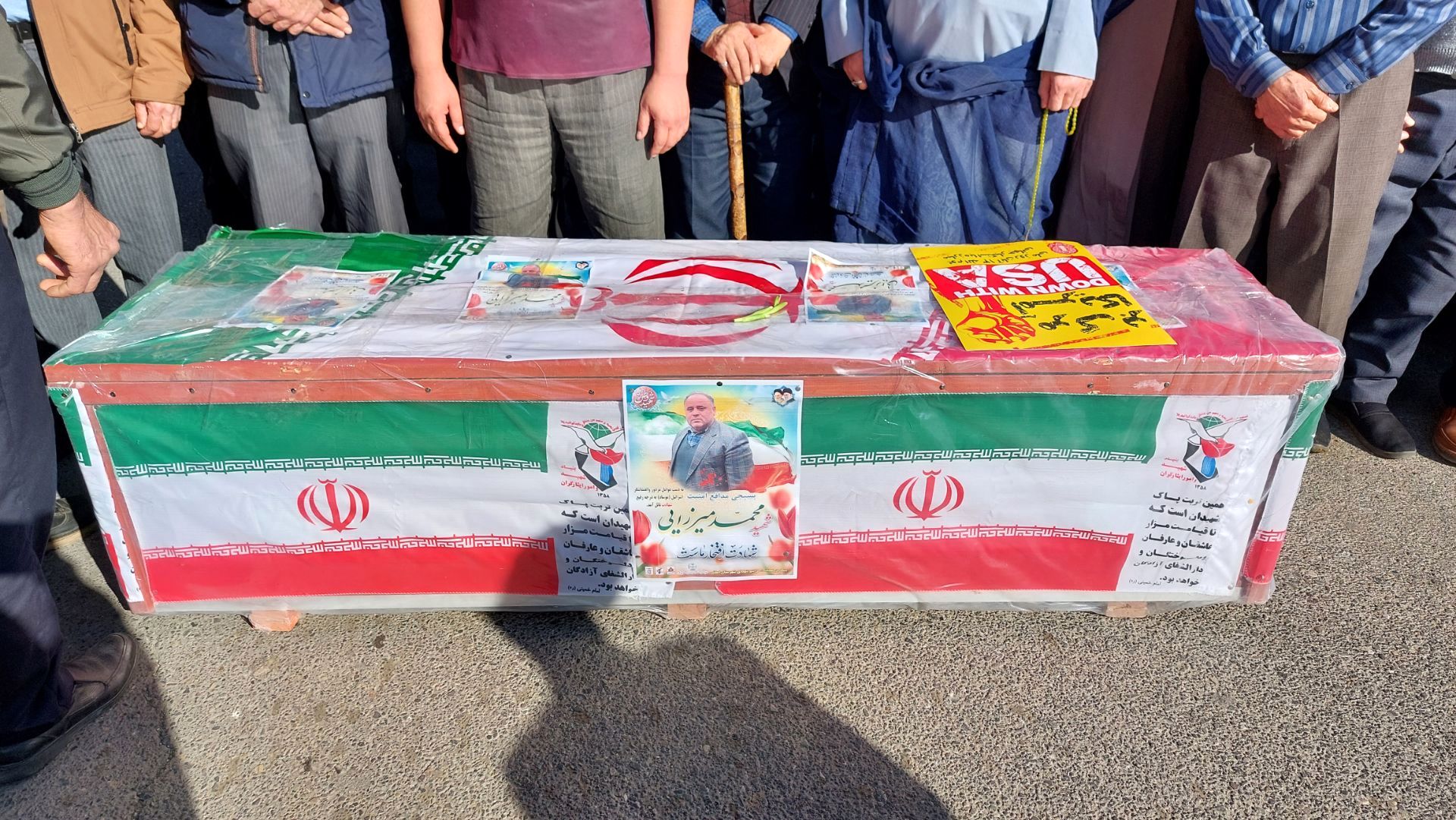 تشییع پیکر شهید مقاومت ملی در املش