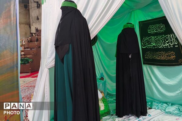 حضور مادران و نوزادان شش ماهه در همایش شیرخوارگان حسینی
