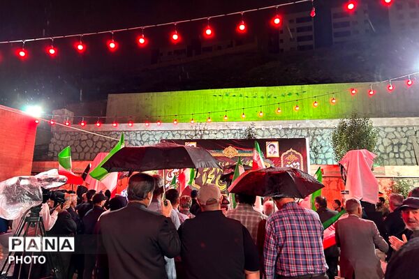 مراسم شهادت امام جواد (ع) در مسجد امام جواد فاز نه پردیس