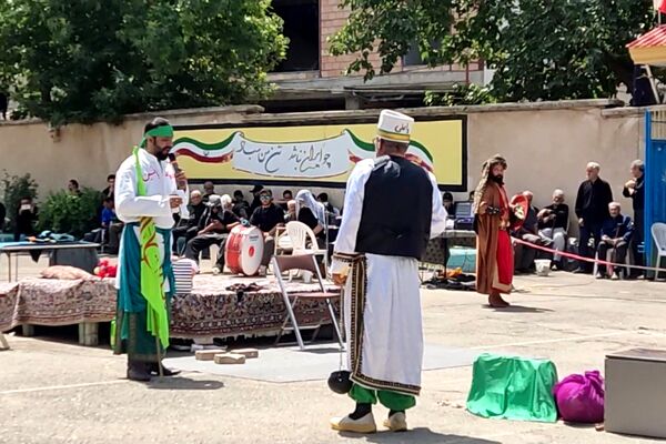 مراسم شبیه خوانی روز عاشورا در شهرستان طالقان