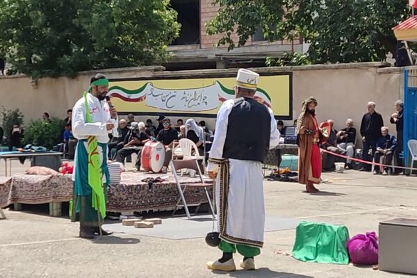 مراسم شبیه خوانی روز عاشورا در شهرستان طالقان