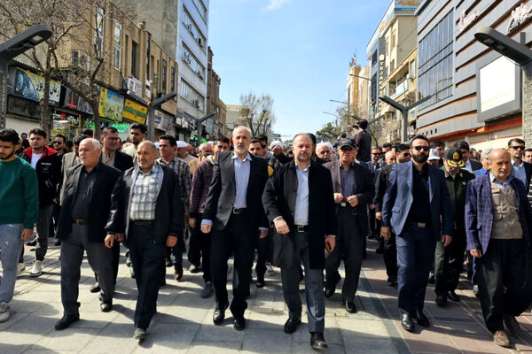 فریاد آزادی قدس از سنندج