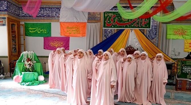 جشن ولادت حضرت مهدی(عج) در اداره کل آموزش‌وپرورش فارس