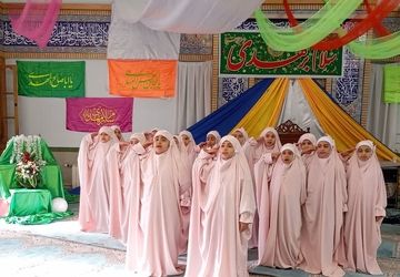 جشن ولادت حضرت مهدی(عج) در اداره کل آموزش‌وپرورش فارس