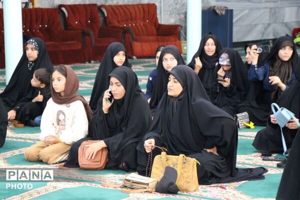 سوگواری سراسری «اَحلی مِنَ العسل» در مسجد صاحب‌الزمان(عج) آشخانه