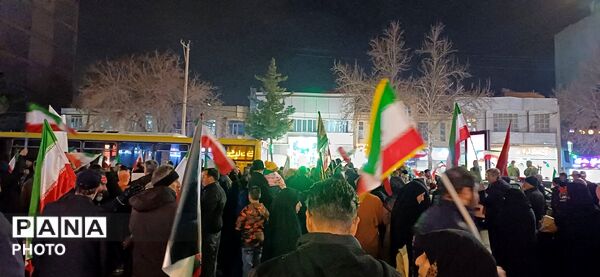 چهارشنبه سوری متفاوت در بلوار فضل نیشابور 