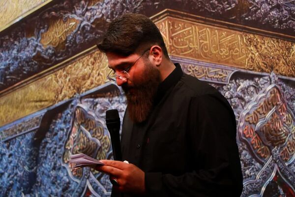 خروش نوجوانان کاشمری در عزای شب هفتم
