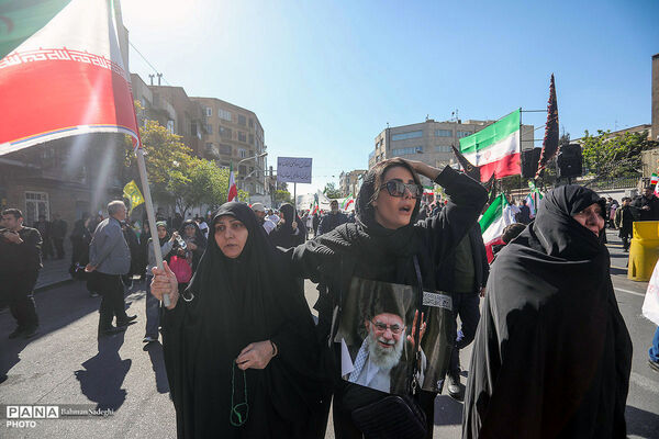  چهلمین روز شهادت رهبر شهید انقلاب اسلامی - تهران/2