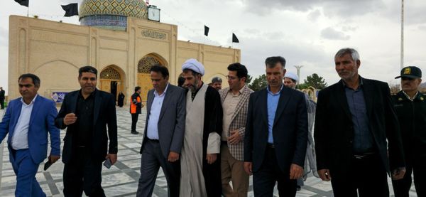 بازدید فرماندار از قطب گردشگری گناباد ، کاخک