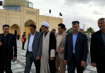 بازدید فرماندار از قطب گردشگری گناباد ، کاخک