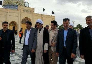 بازدید فرماندار از قطب گردشگری گناباد ، کاخک