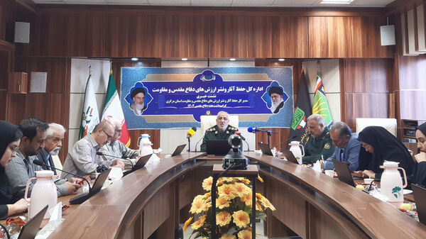 تبیین برنامه‌های هفته دفاع مقدس در نشست خبری مدیرکل حفظ آثار و نشر ارزش‌های دفاع مقدس