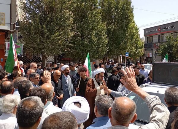 راهپیمایی جمعه خشم علیه جنایات رژیم غاصب صهیونیستی در کوهدشت